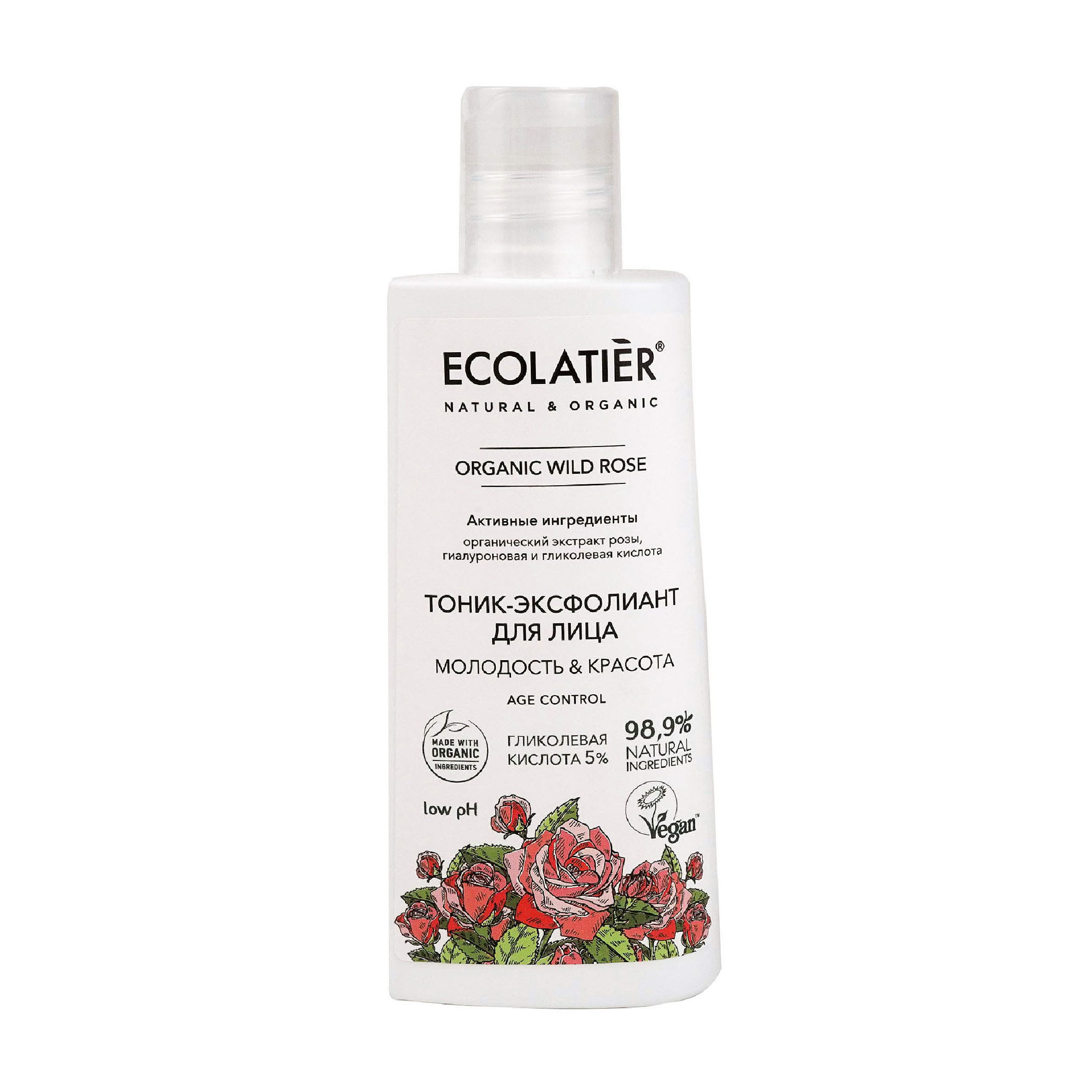 Тоник для лица 250 мл. Ecolatier Green Organic Wild Rose тоник-эксфолиант 150мл. ECL гидролат для лица серия Organic Wild Rose, 150 мл. Ecolatier Organic Wild Rose гидролат розы. Ecolatier молочко для лица Organic Wild Rose очищающее 250мл.