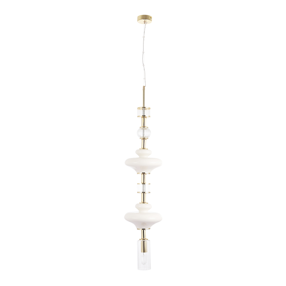

Подвесной светильник Crystal Lux Valencia SP1.1 Gold, E14, 40W