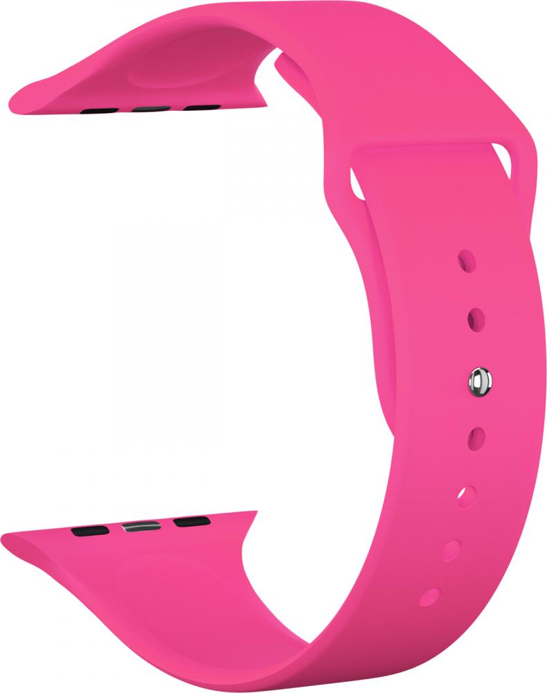 

Ремешок силиконовый GSMIN Sport Band для Apple Watch 38/40mm (Розовый), Ремешок силиконовый GSMIN Sport Band для Apple Watch 38/40mm