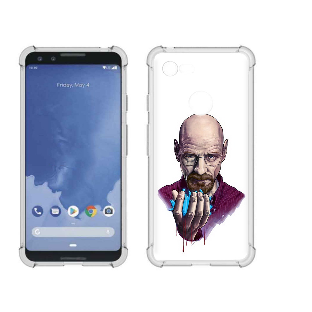 

Чехол MyPads Tocco для Google Pixel 3 разработчик, Прозрачный, Tocco