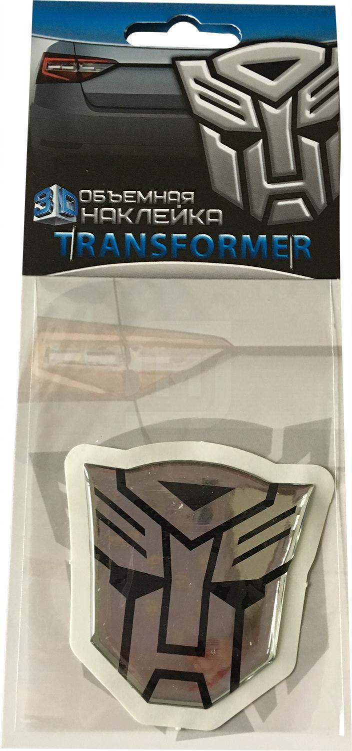 

Наклейка для автомобиля Трансформер 3D Автобот