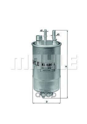 

Фильтр топливный Mahle/Knecht kl630