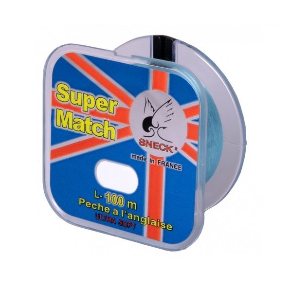 

Леска монофильная Sneck Super Match, 0,45mm, 100m, 1 штука, Голубой, Super Match
