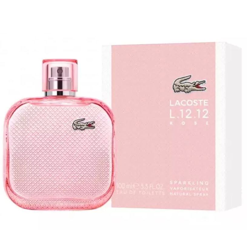 Туалетная вода женская Lacoste L.12.12 Rose Sparkling 100мл