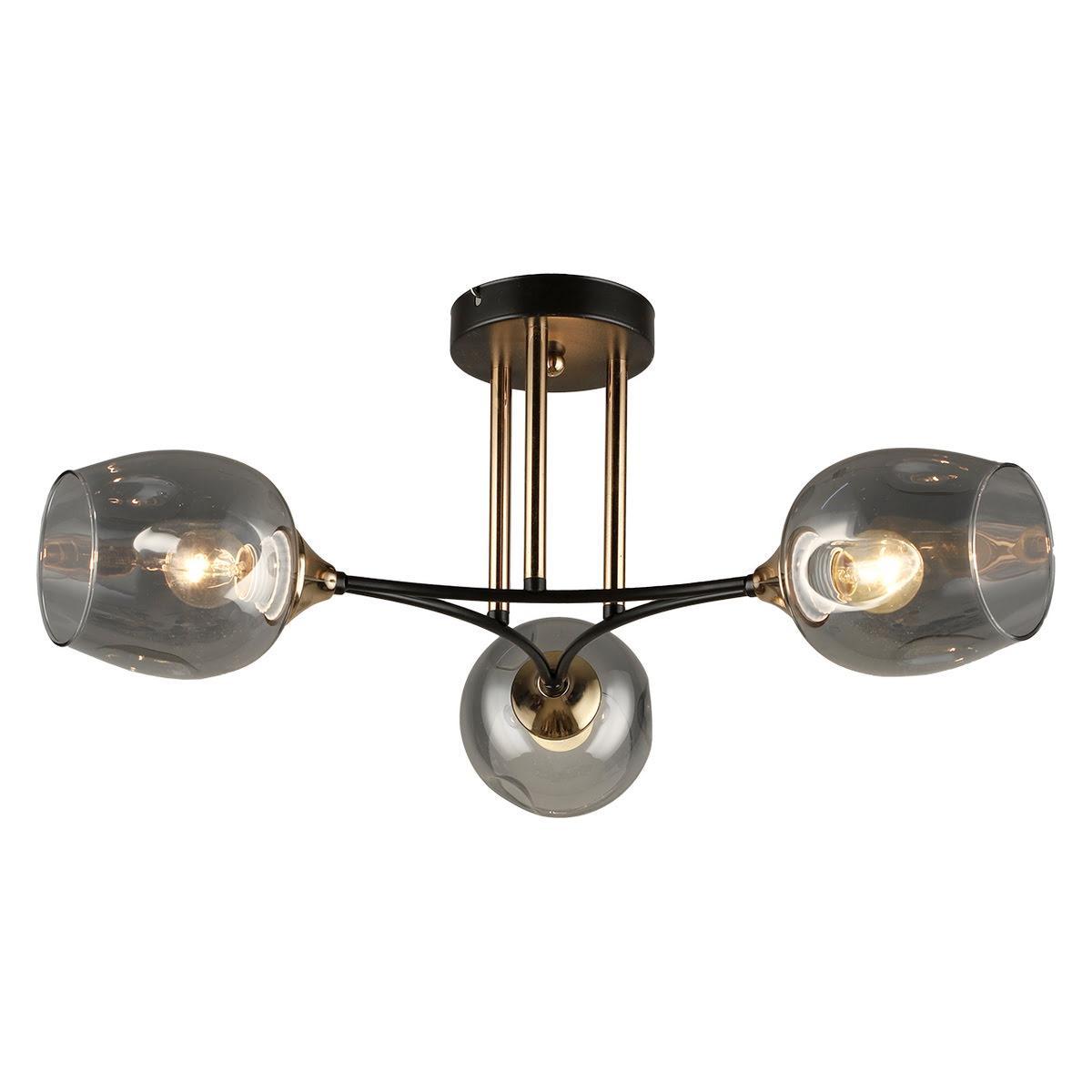 

Потолочная люстра IMEX MD.4882-3-S COFFEE+FGD