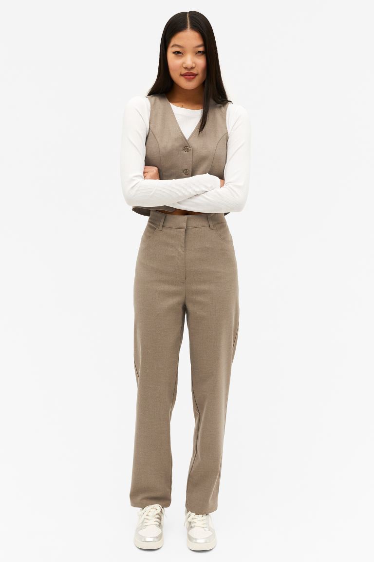 

Брюки женские Monki 1138772002 коричневые 48 EU (доставка из-за рубежа), 1138772002