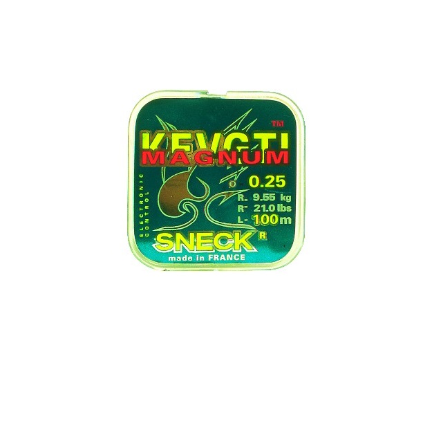 Леска монофильная Sneck Magnum LightGreen, 0,20mm, 100m, 1 штука