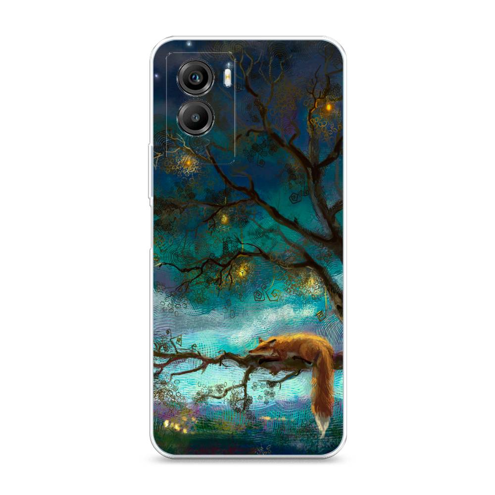 

Силиконовый чехол "Лиса устала" на Vivo Y55s 5G, 266150-2