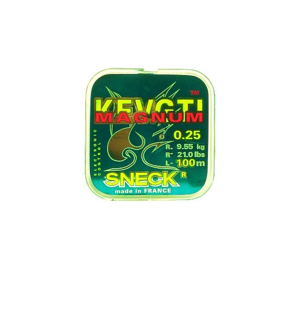 

Леска монофильная Sneck Magnum LightGreen, 0,10mm, 100m, 1 штука, Зеленый, Magnum