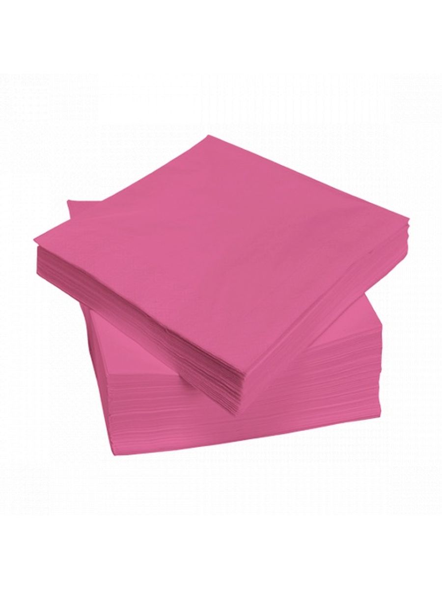 Купить Салфетка одноразовая спанлейс розовая 15x20 см. 100 шт/упак., 1-Touch