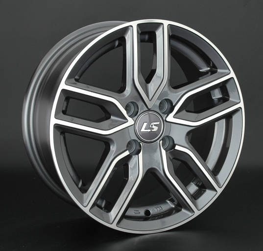 

Колесный диск LS 735 (GMF) 7xR16 ET40 5*114.3 D73.1, Серый;серебристый