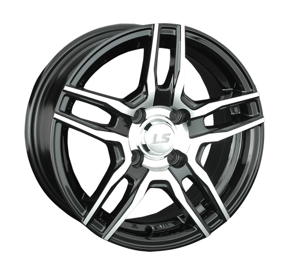 

Колесный диск LS 569 (BKF) 7xR16 ET40 5*114.3 D73.1, Черный;серебристый