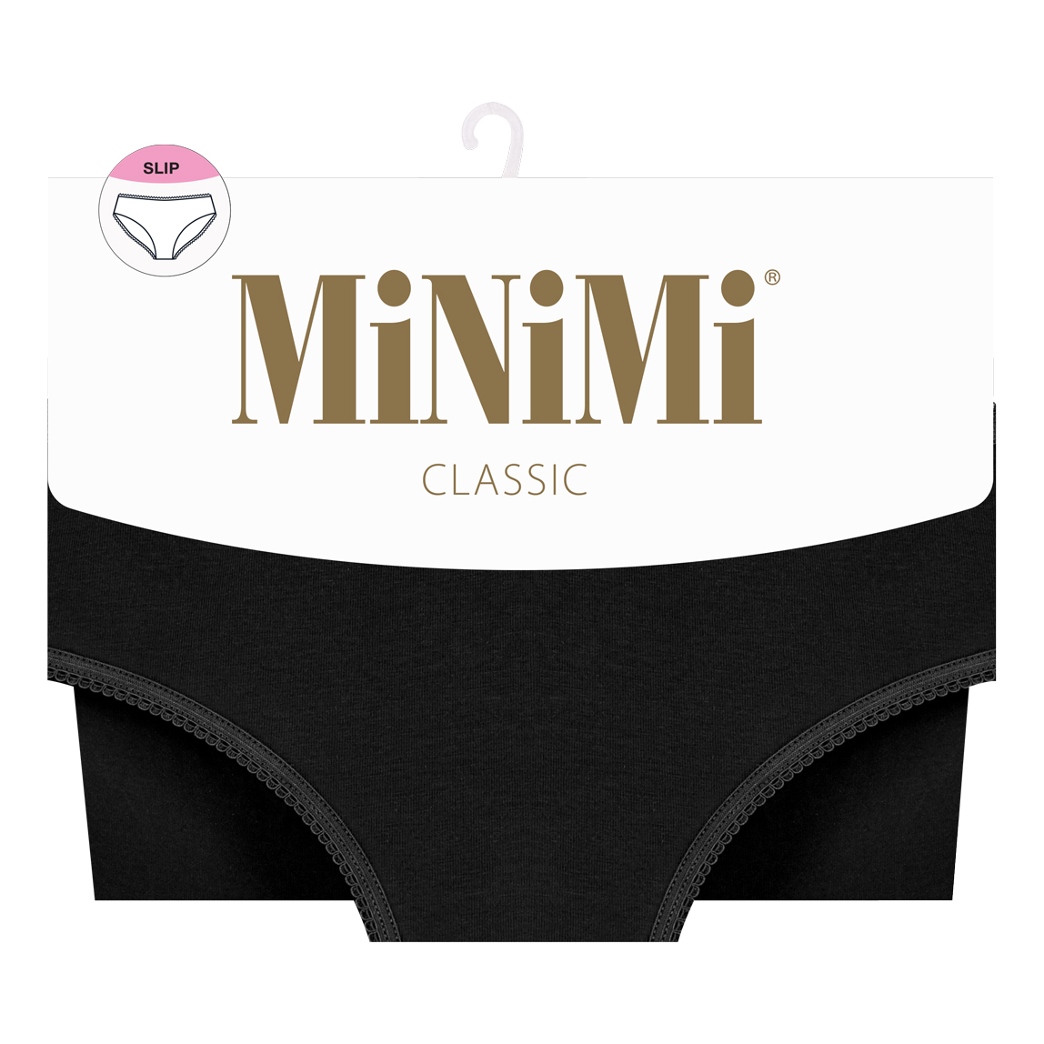 

Трусы женские Minimi Basic черные 46