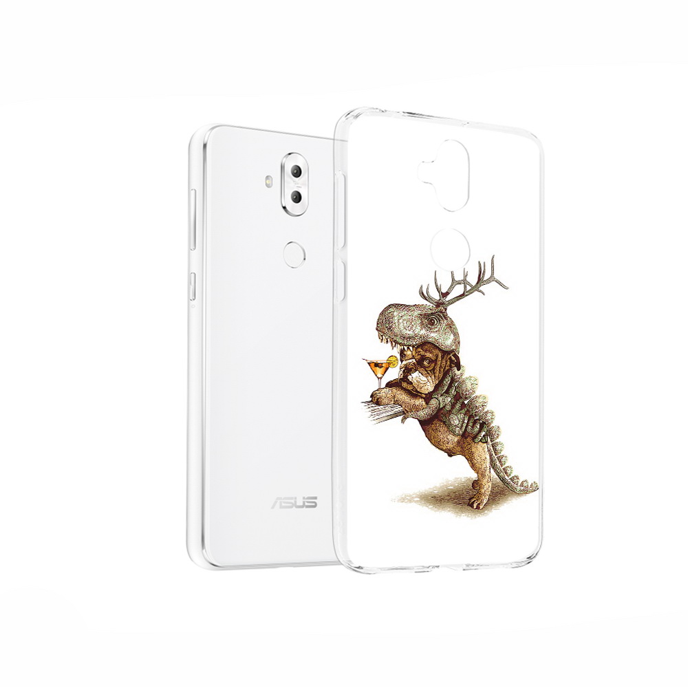

Чехол MyPads Tocco для Asus ZenFone 5 Lite (ZC600KL) тематическая вечеринка, Прозрачный, Tocco