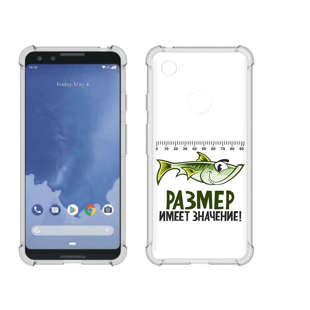 

Чехол MyPads Tocco для Google Pixel 3 размер не имеет значения, Прозрачный, Tocco