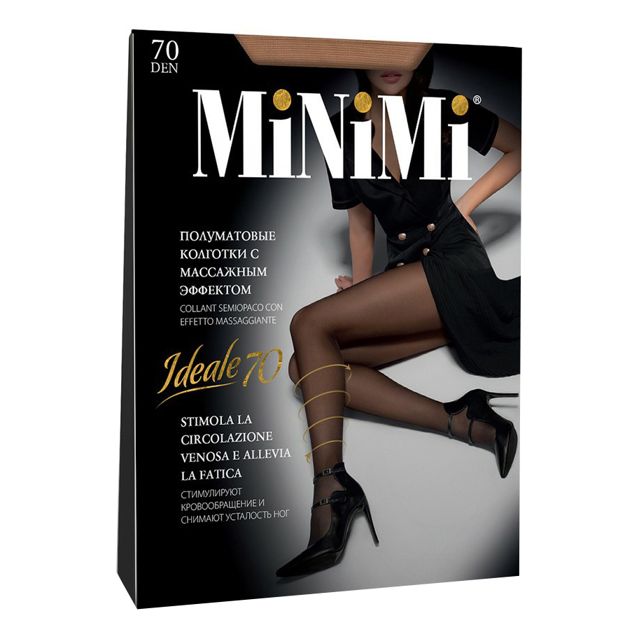 

Колготки женские Minimi Basic коричневые, Коричневый