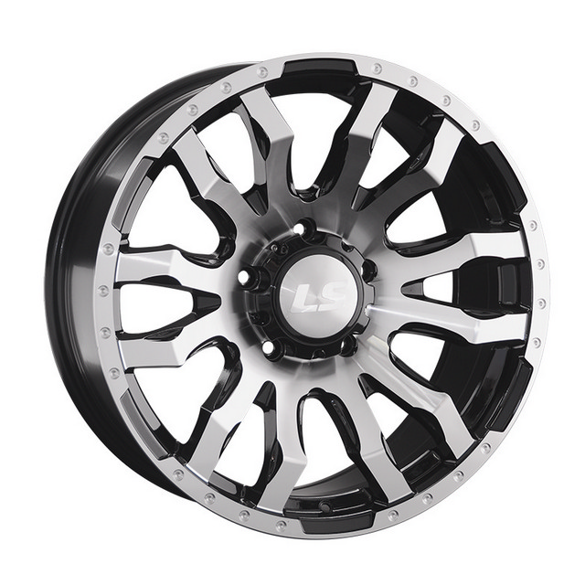 

Колесный диск LS 1294 (BKF) 9xR20 ET25 5*150 D110.5, Черный;серебристый