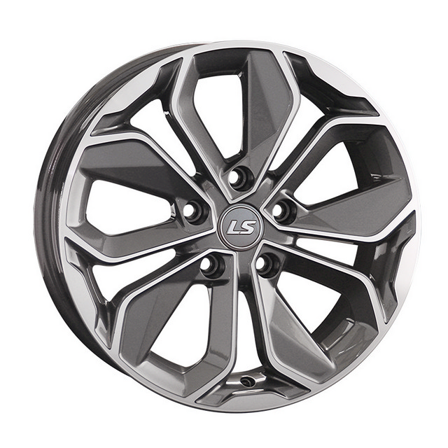 

Колесный диск LS 1318 (GMF) 6.5xR16 ET40 5*114.3 D67.1, Серый;серебристый