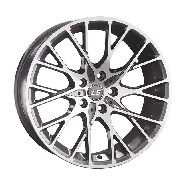 

Колесный диск LS 1312 (GMF) 8xR18 ET30 5*114.3 D67.1, Серый;серебристый