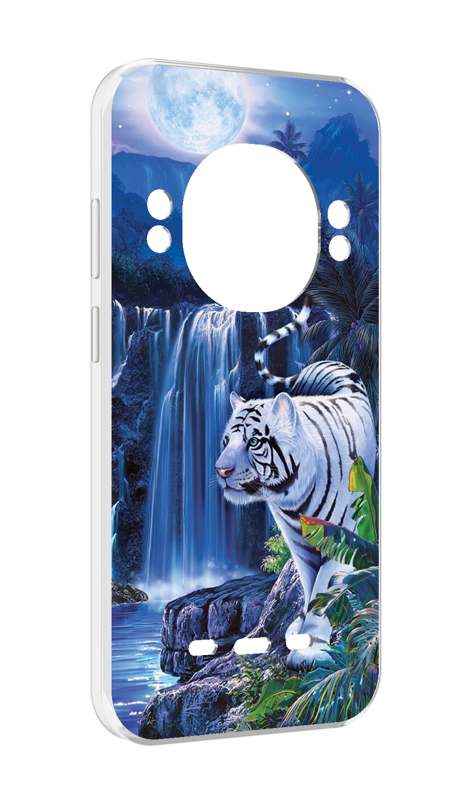 

Чехол Mypads Водопад для Ulefone Power Armor 16 Pro, Прозрачный, Tocco
