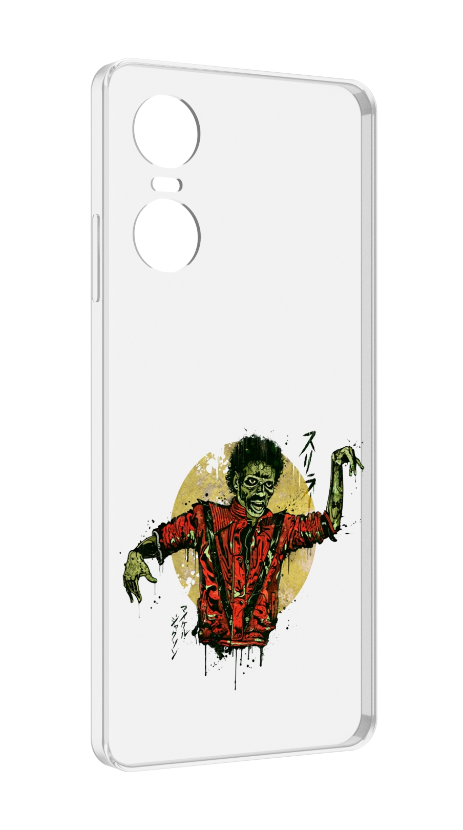 

Чехол MyPads Зомби для Tecno Pop 6 Pro, Прозрачный, Tocco