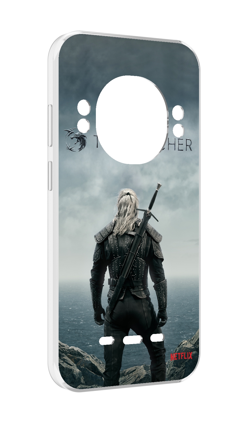 

Чехол Mypads Ведьмак-2 для Ulefone Power Armor 16 Pro, Прозрачный, Tocco