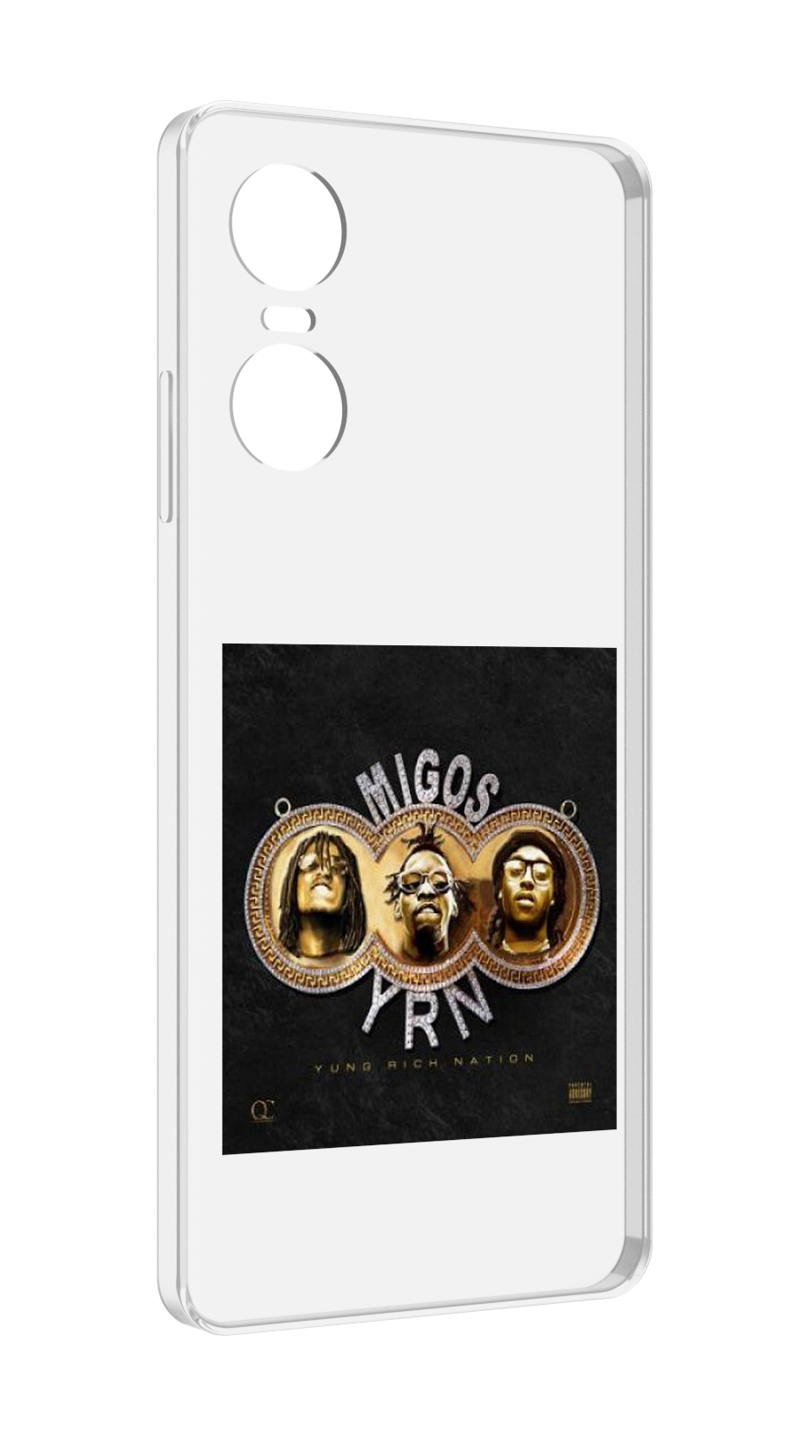 

Чехол MyPads Migos - Yung Rich Nation для Tecno Pop 6 Pro, Прозрачный, Tocco