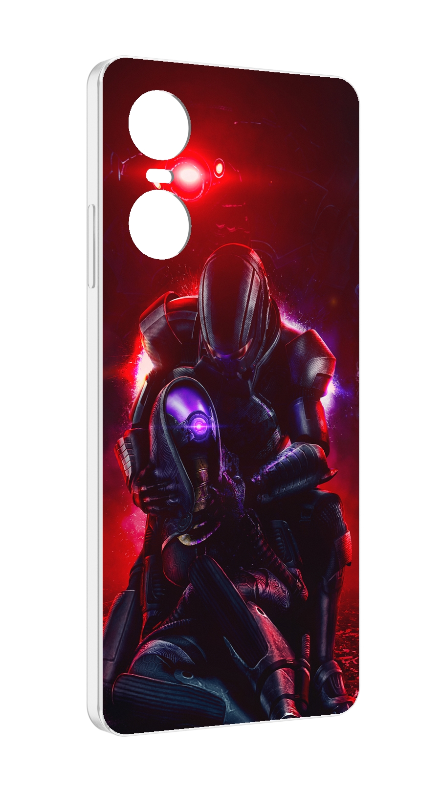 

Чехол Mypads Mass Effect Для Tecno Pop 6 Pro, Прозрачный, Tocco