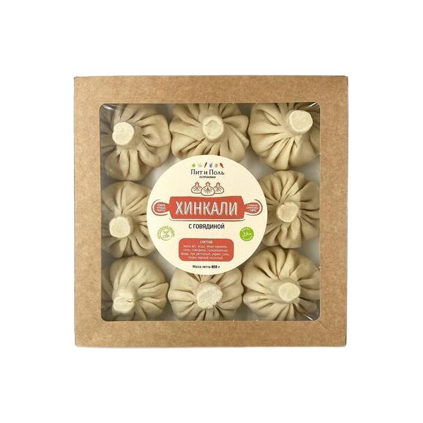 

Хинкали Пит и Поль с говядиной, 850 г