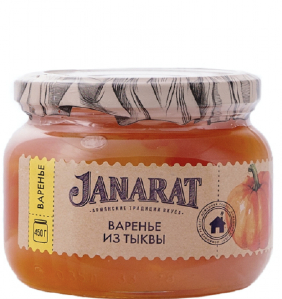 

Варенье Janarat из тыквы, 450 г