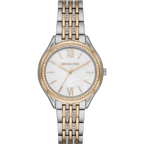 

Наручные часы женские Michael Kors MK7084 серебристые/золотистые, MK7084