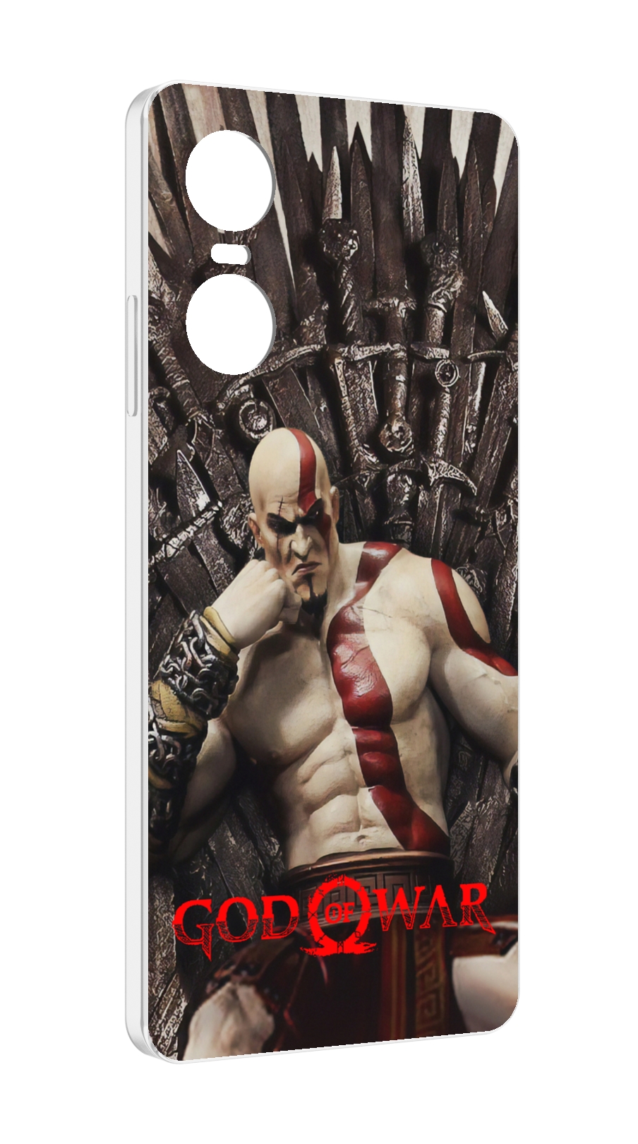 

Чехол MyPads God of War Кратос для Tecno Pop 6 Pro, Прозрачный, Tocco
