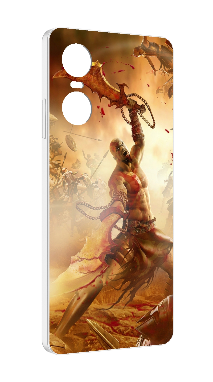 Чехол MyPads God Of War III для Tecno Pop 6 Pro