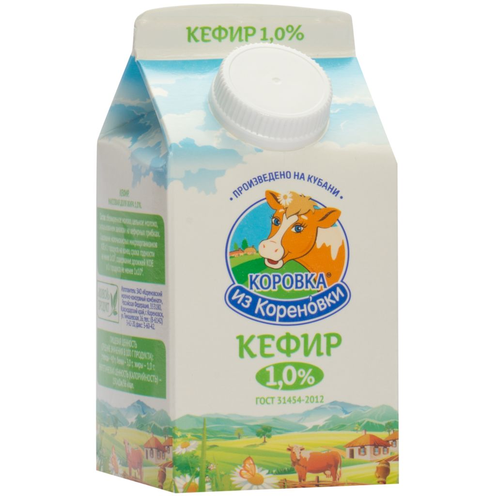 

Кефир Коровка из Кореновки 1%, 450 г