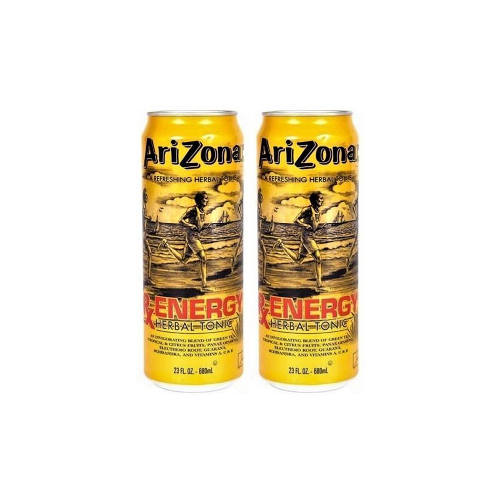 

Напиток AriZona RX Energy Herbal Tonic 2 шт по 680 мл