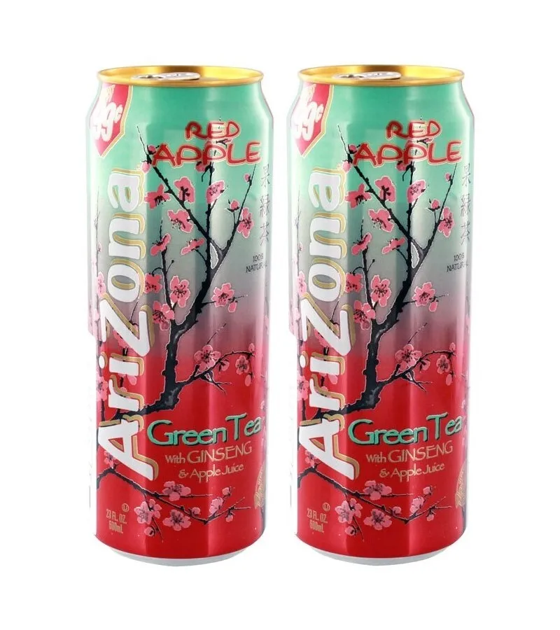 

Напиток AriZona Red Apple Green tea 2 шт по 680 мл