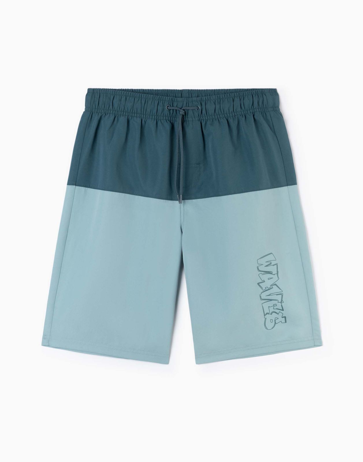 Плавательные шорты для мальчика Gloria Jeans BSM000765 синий/разноцветный 12-14л/164