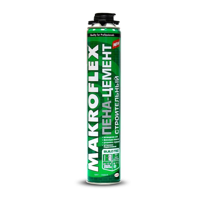 

Пена-цемент строительный MAKROFLEX PRO 850 мл