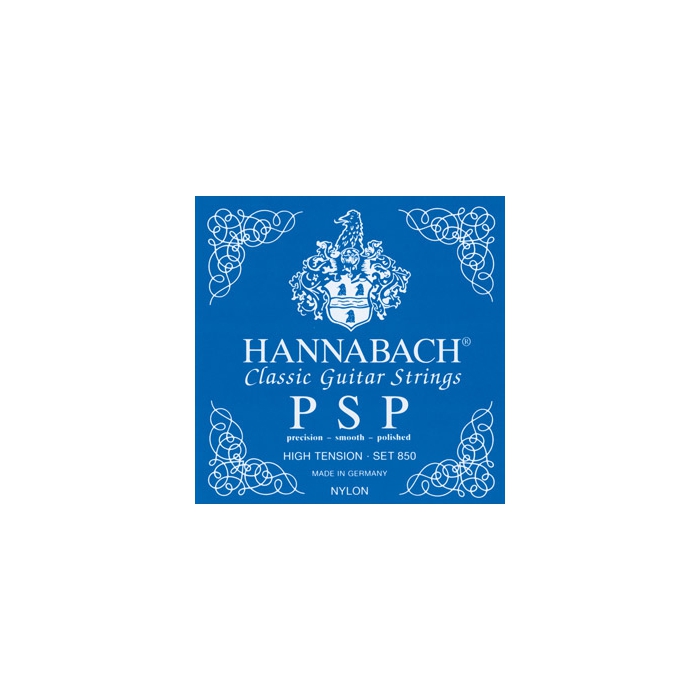 

Комплект струн для классической гитары Hannabach нейлон/посеребренные Blue Psp 850HT