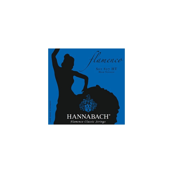 

Комплект струн для классической гитары Hannabach желтый нейлон/посеребренные Blue Flamenco