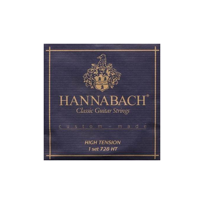

Комплект струн для классической гитары Hannabach карбон/посеребр Carbon Custom Made 728HTC