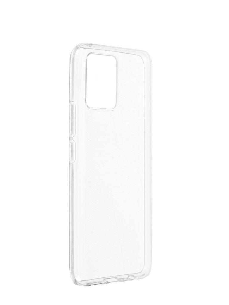 фото Чехол brosco для realme 8 / 8 pro silicone transparent rm-8-tpu-transparent