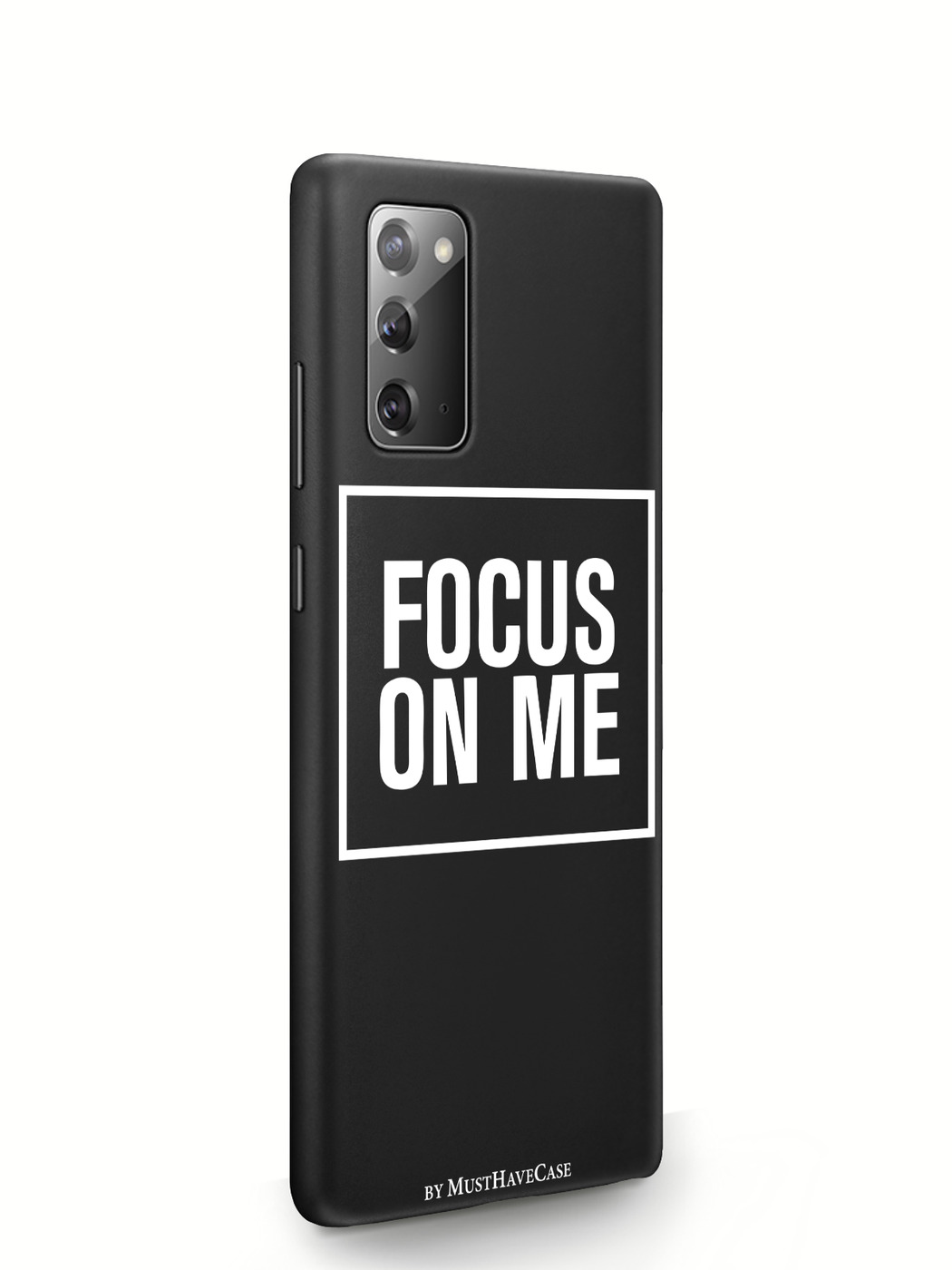 фото Чехол musthavecase для samsung galaxy note 20 focus on me черный