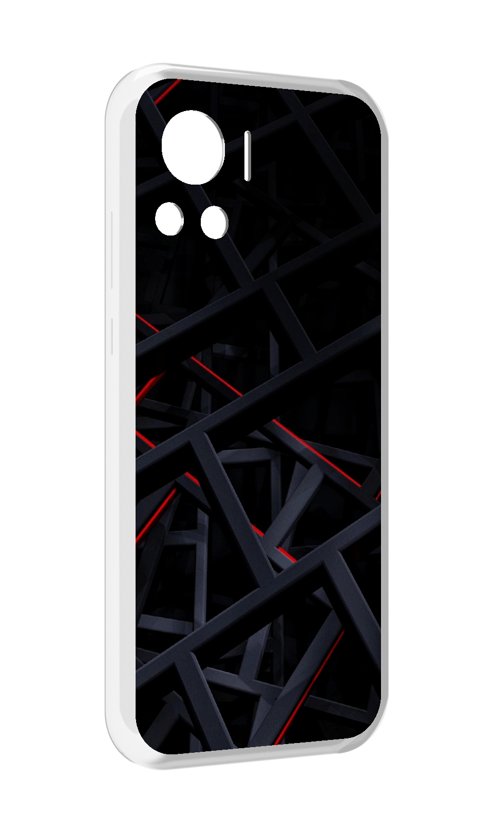 

Чехол MyPads Геометрия для Motorola Edge 30 Ultra, Прозрачный, Tocco