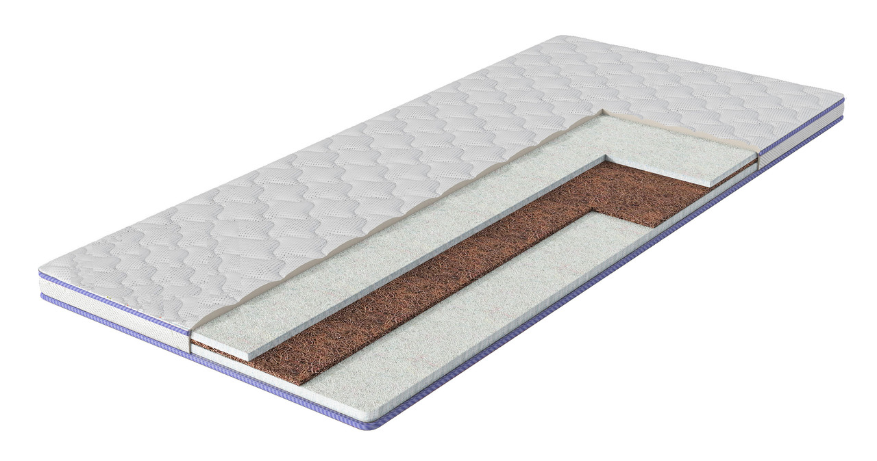 

Матрас- топпер ALABRI Tatami Cocos 60х140х4, Белый
