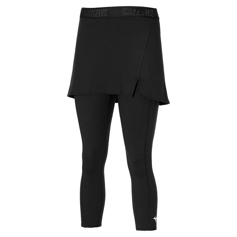 Mizuno 2IN1 SKIRT (W) Юбка с тайтсами теннисные женские Черный L