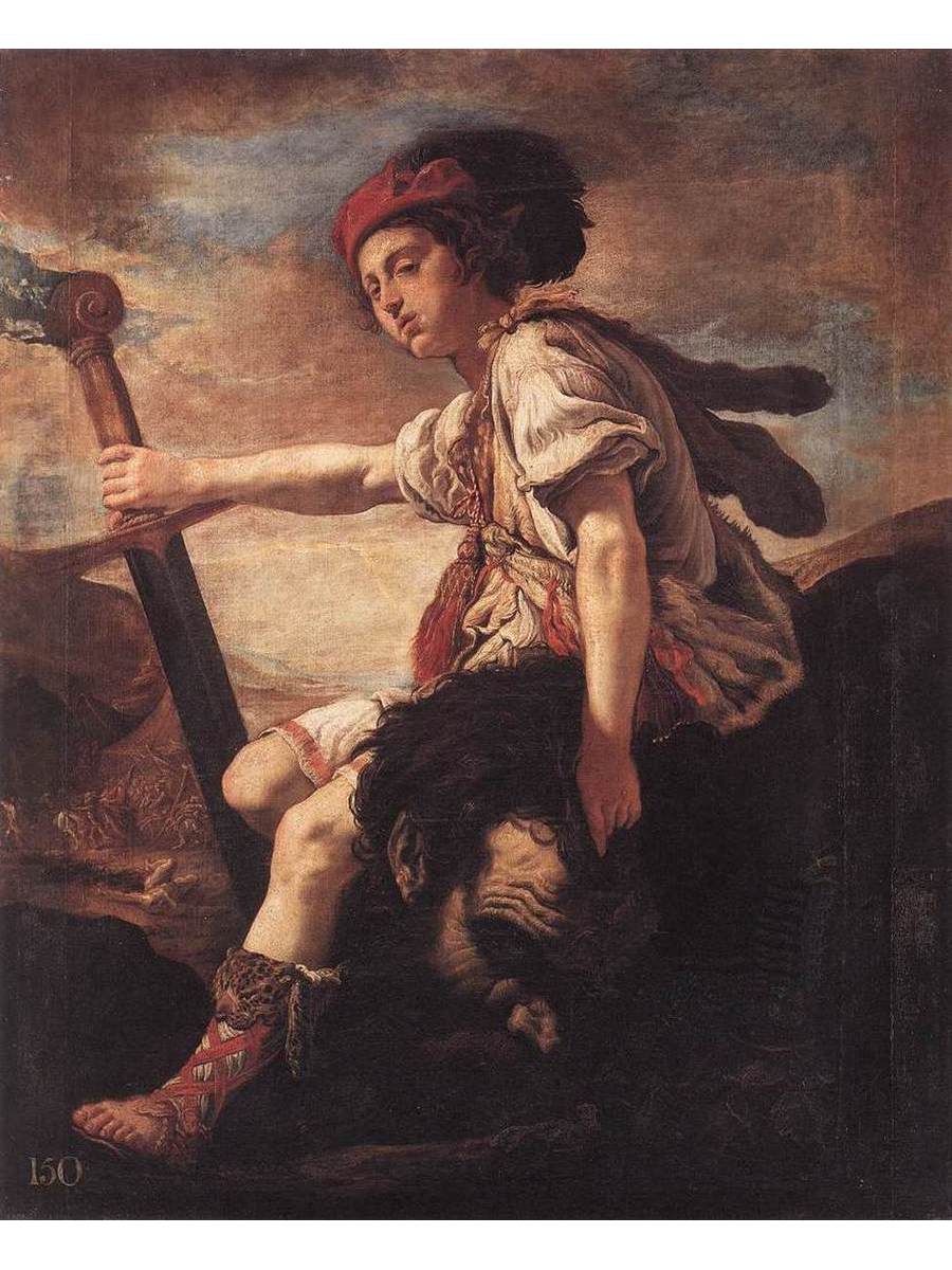 

Постер DRABS A3 Доменико Фетти David with the Head of Goliath