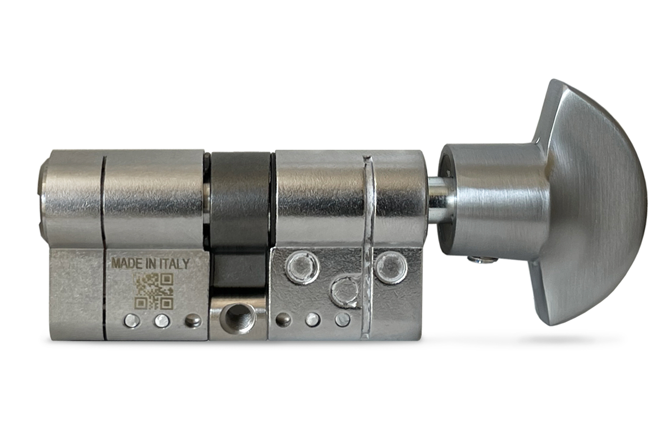Цилиндр SECUREMME EVOК75 кл/верт 107(51+56В)мм, никель