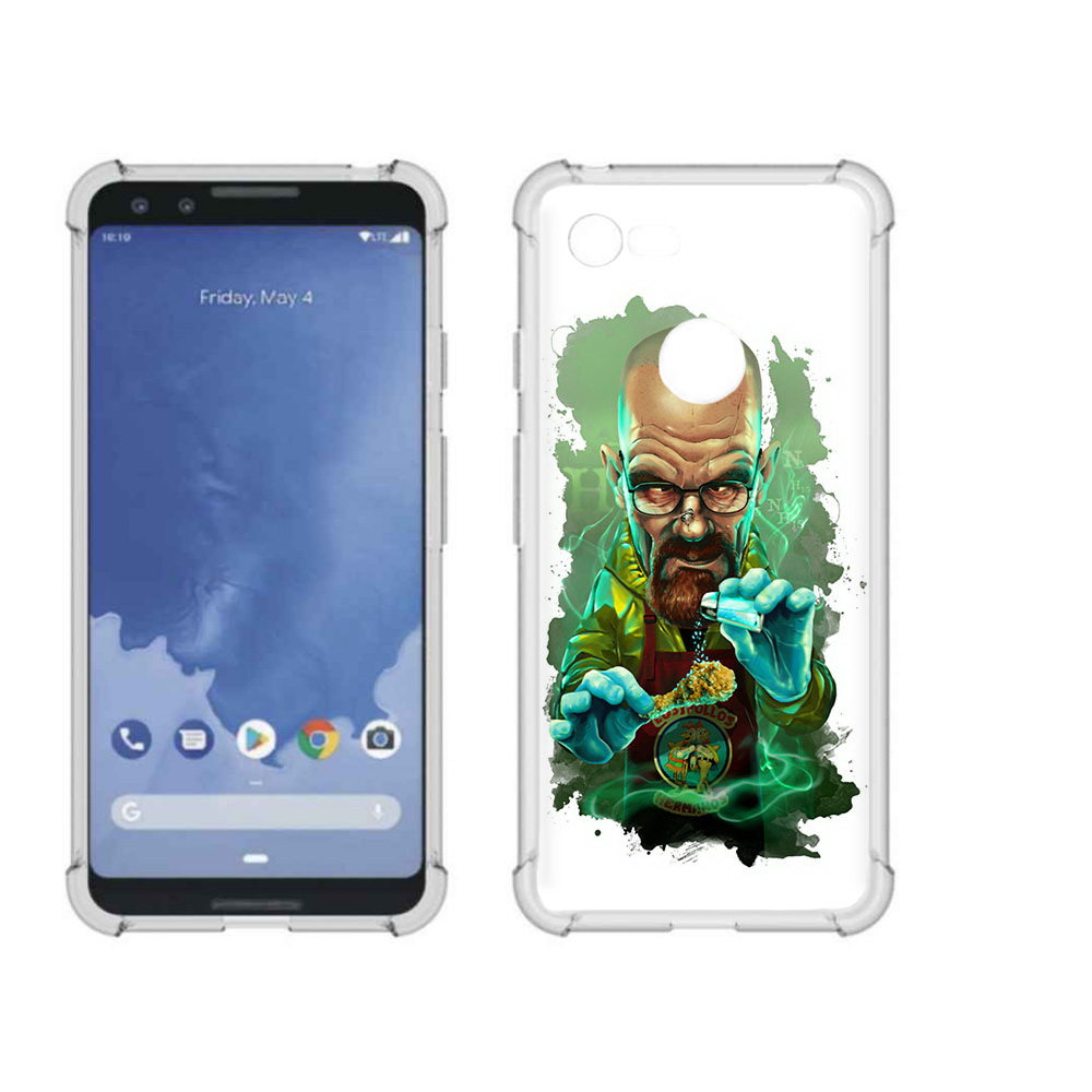 

Чехол MyPads Tocco для Google Pixel 3 повар, Прозрачный, Tocco