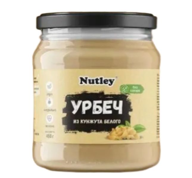 Урбеч белый кунжут Nutley натуральный без сахара, 450г.